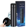LED Temperature Display Water Bottle: 500ml Stainless Steel Smart Flask with Vacuum Insulation